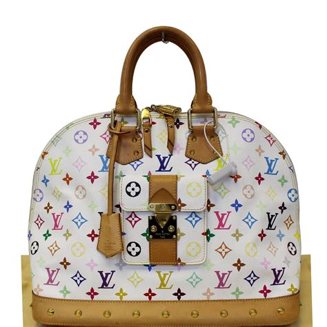 louis vuitton multicolor alma gm|louis vuitton alma handbag.